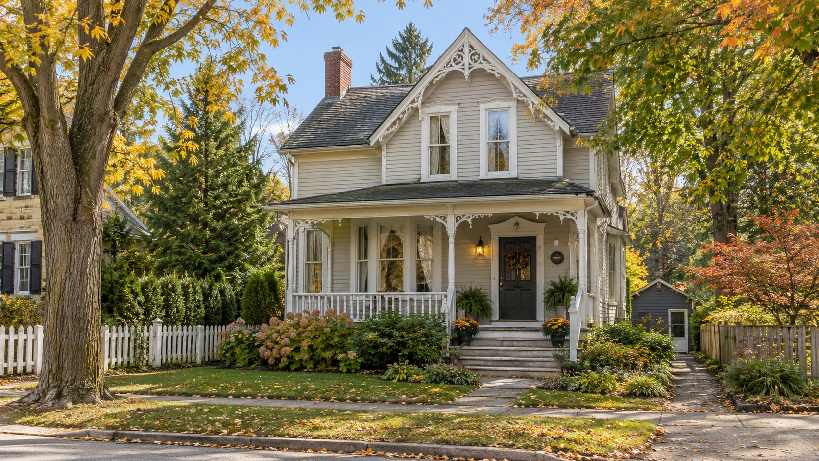 Heritage wood-frame home in Unionville, Markham