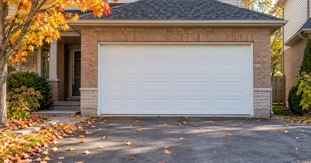 Attached garage on a GTA home where rats can get in through door gaps