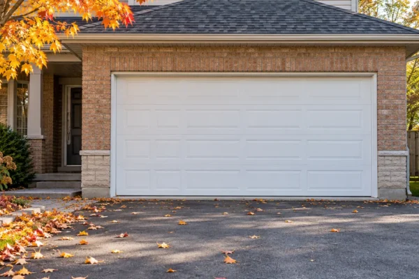 Attached garage on a GTA home where rats can get in through door gaps