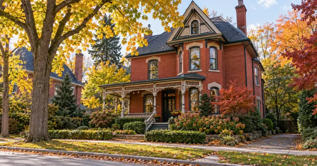 Heritage brick home in Cobourg where pests can get in through older gaps